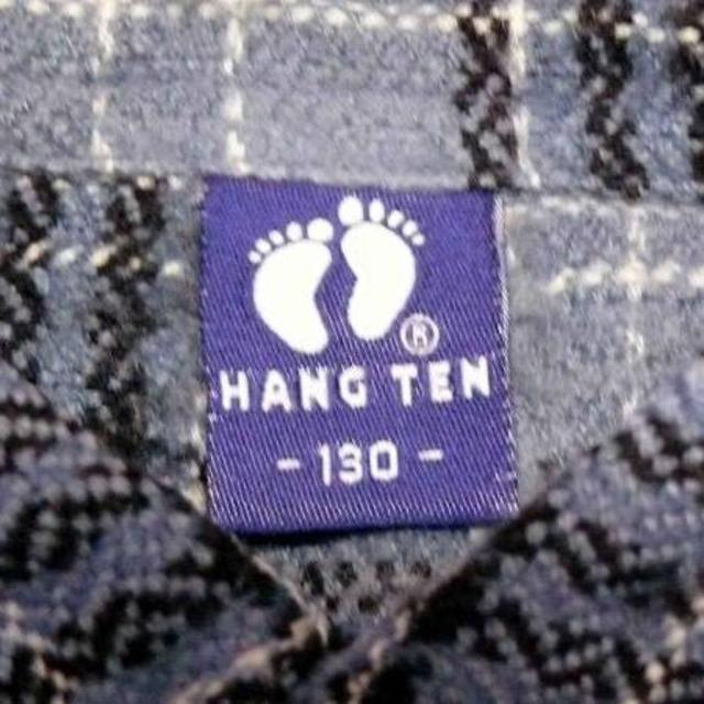 HANG TEN(ハンテン)のHANG TEN　ハンテン　長袖シャツ春秋冬用　１３０ 	 キッズ/ベビー/マタニティのキッズ服男の子用(90cm~)(ブラウス)の商品写真