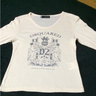 ディースクエアード(DSQUARED2)のディースクエアードロゴロンT(Tシャツ(長袖/七分))