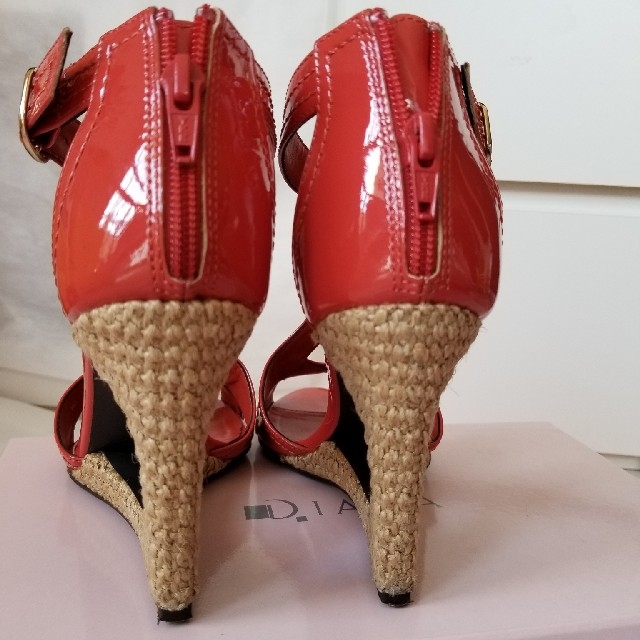 DIANA(ダイアナ)のDIANA　サンダル　オレンジ レディースの靴/シューズ(サンダル)の商品写真
