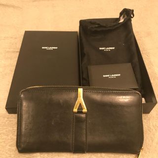 サンローラン(Saint Laurent)の☆サンローラン 長財布 黒(長財布)