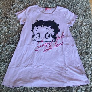 ジェニィ(JENNI)のjenniベティちゃんTシャツワンピース130(ワンピース)