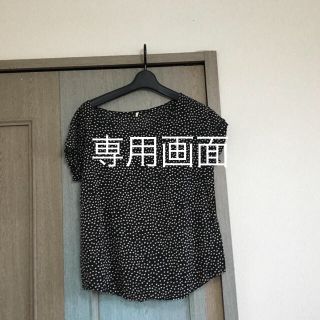 アーバンリサーチ(URBAN RESEARCH)のアーバンリサーチ ドット柄トップス 水玉 とろみシャツ ブラウス(Tシャツ(半袖/袖なし))