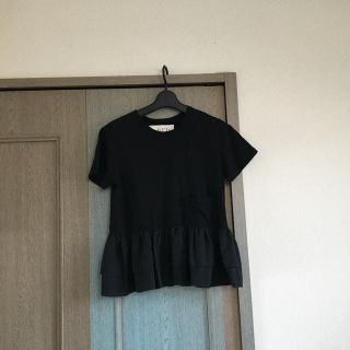 ダリア(Dahlia)のダリア クルーネックトップス ペフラムTシャツ ユナイテッドアローズ購入(Tシャツ(半袖/袖なし))