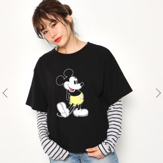 ロデオクラウンズ(RODEO CROWNS)のRODEO CROWNS mickyネオンTシャツ 新作美品(Tシャツ(半袖/袖なし))