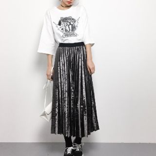 ロデオクラウンズ(RODEO CROWNS)のロデオクラウンズ ロックレースドッキングTシャツ(Tシャツ(長袖/七分))