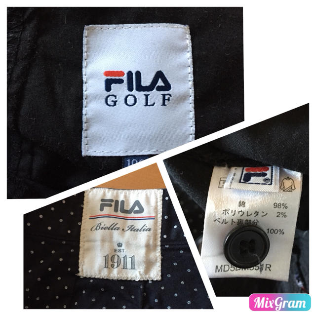 FILA(フィラ)の★FILA フィラ★ゴルフ パンツ☆ スポーツ/アウトドアのゴルフ(ウエア)の商品写真