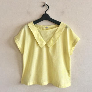 パーリッシィ(PAR ICI)のPAR ICI ♡きれい色プルオーバーシャツ(シャツ/ブラウス(半袖/袖なし))