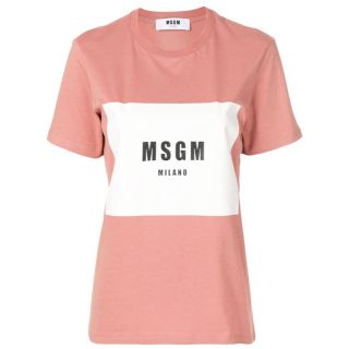 エムエスジイエム(MSGM)の限定価格✨定番‼️ MSGM ボックスロゴTシャツ(Tシャツ(半袖/袖なし))