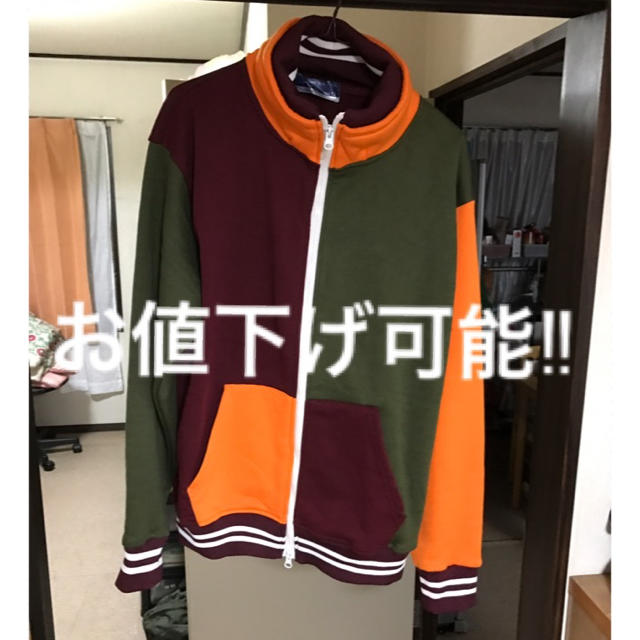 早い者勝ち  カラフル  スウェット  コート メンズのジャケット/アウター(その他)の商品写真