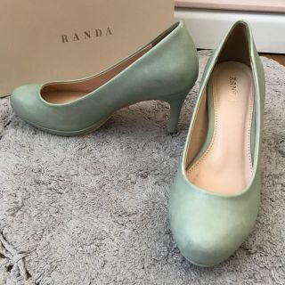 ランダ(RANDA)のRANDA パステルグリーン パンプス(ハイヒール/パンプス)