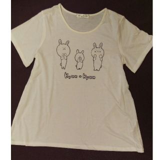 ブルーブルーエ(Bleu Bleuet)のbleu bleuet/Tシャツ/うさぎ(Tシャツ(半袖/袖なし))