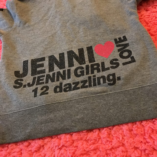 JENNI(ジェニィ)のJenni  150  パーカー  グレー キッズ/ベビー/マタニティのキッズ服女の子用(90cm~)(ジャケット/上着)の商品写真