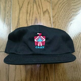 キャリー(CALEE)のCALEE Embroidery twill cap キャリー キャップ(キャップ)