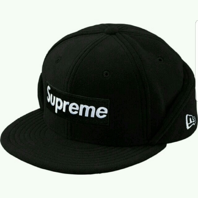 7 3/8 Supreme Earflap New Era Black