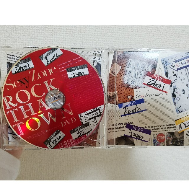 Sexy Zone(セクシー ゾーン)のSexy Zoneシングル ロックザ・タウン エンタメ/ホビーのCD(ポップス/ロック(邦楽))の商品写真