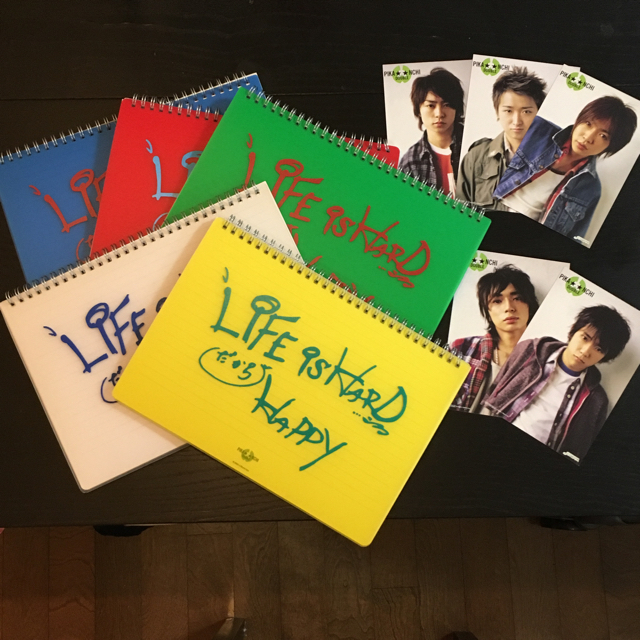 嵐グッズ5 ピカンチダブルノート&ポストカードの通販 by Yuri's 嵐グッズ5 ピカンチダブルノート&ポストカードの通販 by Yuri's