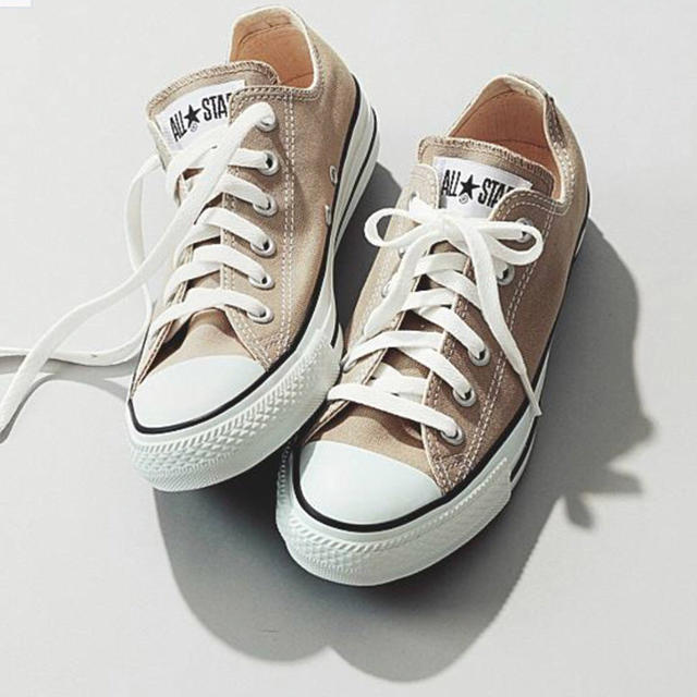 コンバース  ベージュ  converse tokyoレディース