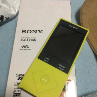 ウォークマン(WALKMAN)のWALKMAN NW-A25HN シナバーレッド(ポータブルプレーヤー)