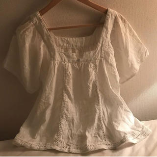 ロキエ(Lochie)のcotton blouse ♥(シャツ/ブラウス(半袖/袖なし))