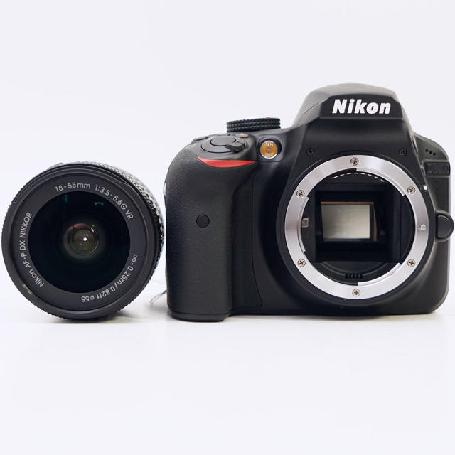 ピッカピカの新品❤️黒❤️スマホ自動転送❤️Nikon D3400 レンズキット