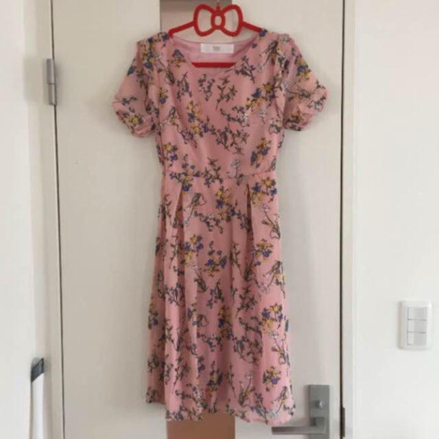 売り切りセール♡新品♡トッコ♡ヴィンテージフラワープリントワンピース♡ピンク 2