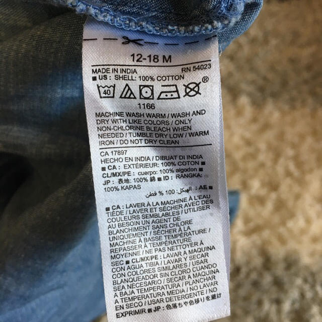 Old Navy(オールドネイビー)のOLDNAVY ワンピース キッズ/ベビー/マタニティのベビー服(~85cm)(ワンピース)の商品写真