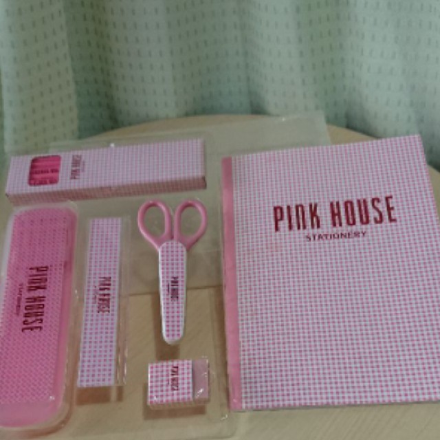 PINK HOUSE(ピンクハウス)のピンクハウス♥美品文房具setショルダーバッグ♥ レディースのバッグ(トートバッグ)の商品写真