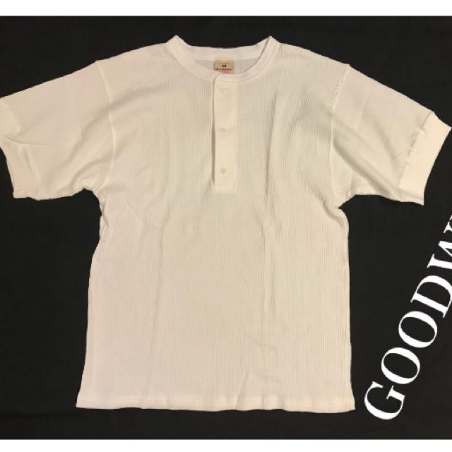 BAYFLOW(ベイフロー)の新品❗️ Goodwear グッドウエア 半袖サーマル ヘンリーネック Tシャツ メンズのトップス(Tシャツ/カットソー(半袖/袖なし))の商品写真