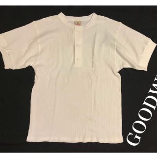 ベイフロー(BAYFLOW)の新品❗️ Goodwear グッドウエア 半袖サーマル ヘンリーネック Tシャツ(Tシャツ/カットソー(半袖/袖なし))