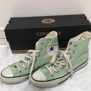 コンバース(CONVERSE)のy88m様専用☆コンバース 大阪限定 パステルグリーン ハイカット(スニーカー)