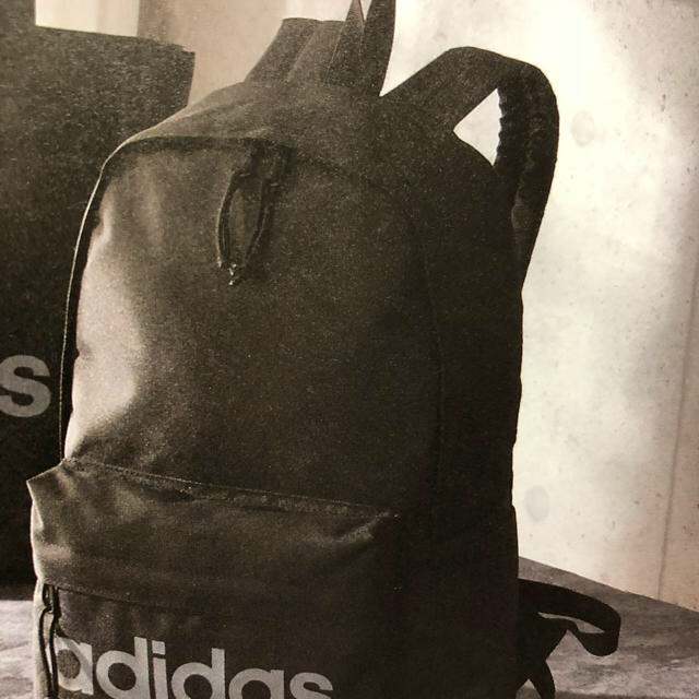 adidas(アディダス)の【大幅値下げ】アディダス リュック（ブラック） メンズのバッグ(バッグパック/リュック)の商品写真