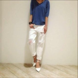 マウジー(moussy)のjeanasis テーパードデニム(デニム/ジーンズ)