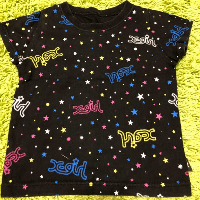 X-girl(エックスガール)のエックスガール  キッズＴシャツ キッズ/ベビー/マタニティのキッズ服女の子用(90cm~)(Tシャツ/カットソー)の商品写真