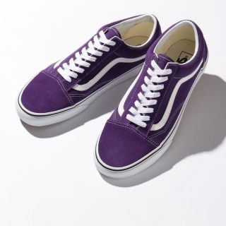 ヴァンズ(VANS)の早い者勝ち！VANS オールドスクール パープル(スニーカー)