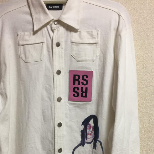 RAF SIMONS(ラフシモンズ)のラフシモンズ 15aw guitar boy デニムパッチシャツ メンズのトップス(シャツ)の商品写真