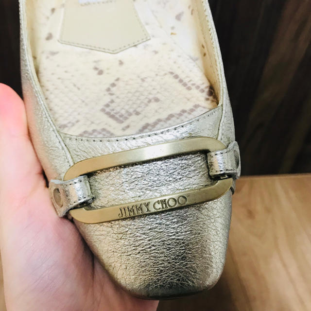 JIMMY CHOO(ジミーチュウ)の［ゆきな様専用］ジミーチュウ バレエシューズ レディースの靴/シューズ(バレエシューズ)の商品写真