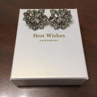 ヴェラウォン(Vera Wang)のK様専用 best wishes オールスワロフスキーピアス(ピアス)