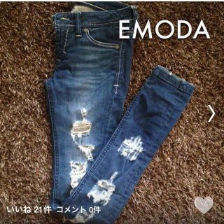 エモダ(EMODA)のEMODA♡クラッシュパギンス(デニム/ジーンズ)