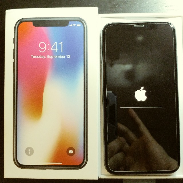 iPhone X SIMフリー256GB S級