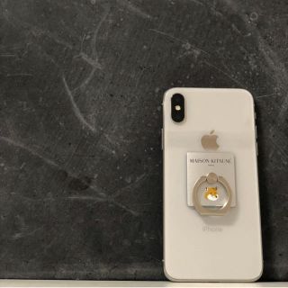 【新品】メゾンキツネ スマホリング MAISON KITSUNE  アイリング