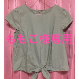 ナチュラルビューティーベーシック(NATURAL BEAUTY BASIC)の【NBB】カーキ トップス(カットソー(半袖/袖なし))