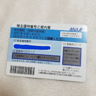 エーエヌエー(ゼンニッポンクウユ)(ANA(全日本空輸))のANA株主優待券(その他)