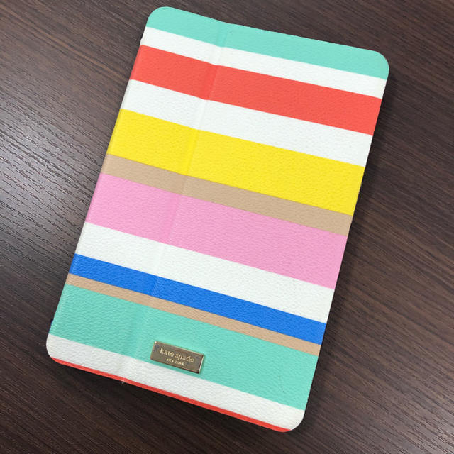 kate spade new york(ケイトスペードニューヨーク)の専用【中古】katespade iPadmini4 ケース スマホ/家電/カメラのスマホアクセサリー(iPadケース)の商品写真