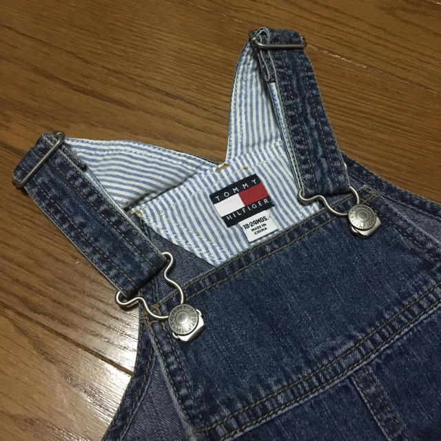 TOMMY HILFIGER(トミーヒルフィガー)の★ トミーヒルフィガー★オーバーオールのロンパース キッズ/ベビー/マタニティのキッズ服女の子用(90cm~)(その他)の商品写真