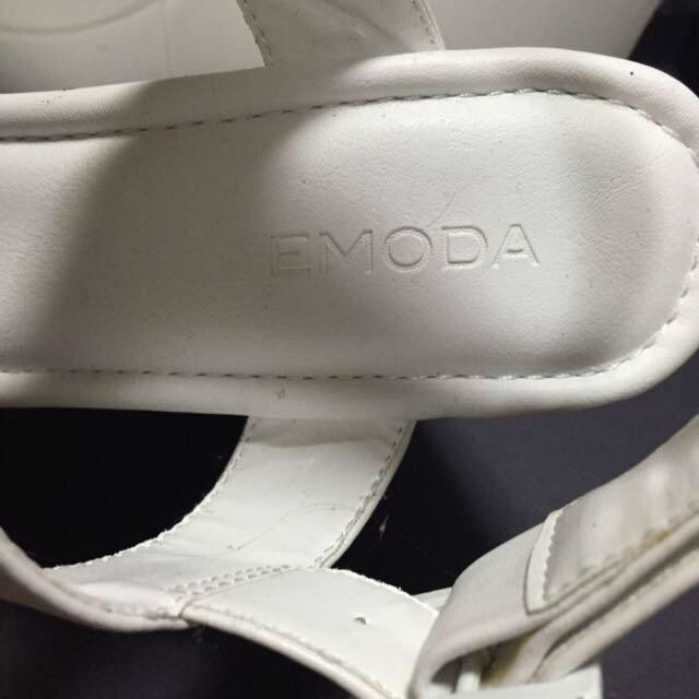 EMODA(エモダ)のEMODA ダブルバンドバルキーサンダル レディースの靴/シューズ(サンダル)の商品写真