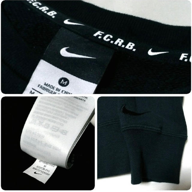 F.C.R.B.(エフシーアールビー)の超人気 即完売 FCRB×NIKE EMBLEM CREW NECK SWEAT メンズのトップス(スウェット)の商品写真