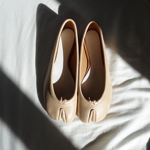 春新作の Maison Martin Margiela - マルジェラ 足袋 バレエ ベージュ