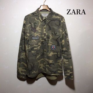 ザラ(ZARA)のZARA 迷彩 ミリタリー ジャケット(ミリタリージャケット)