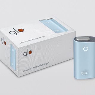 グロー(glo)の新型glo ストア限定色 ミストブルー(タバコグッズ)