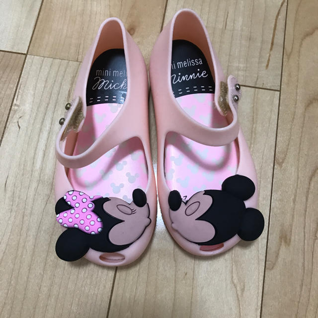 melissa(メリッサ)のメリッサ キッズ 靴 サンダル 14cm ピンク キッズ/ベビー/マタニティのベビー靴/シューズ(~14cm)(サンダル)の商品写真